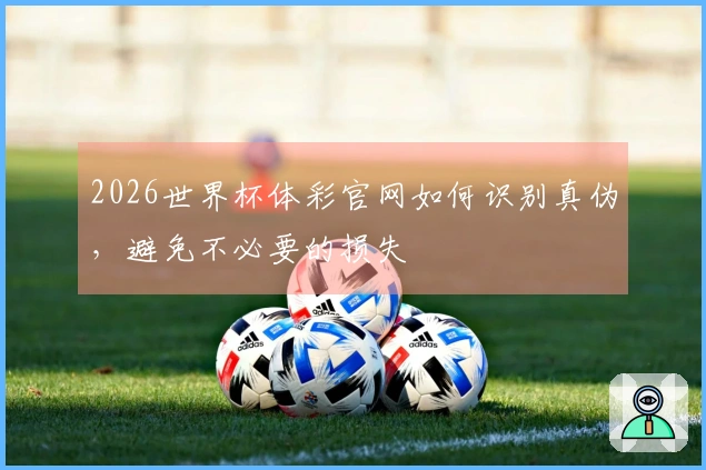 2026世界杯体彩官网如何识别真伪，避免不必要的损失