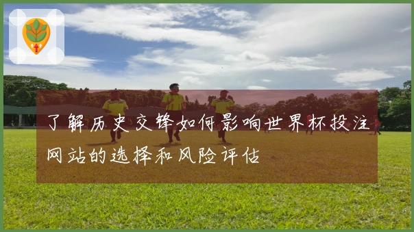 了解历史交锋如何影响世界杯投注网站的选择和风险评估