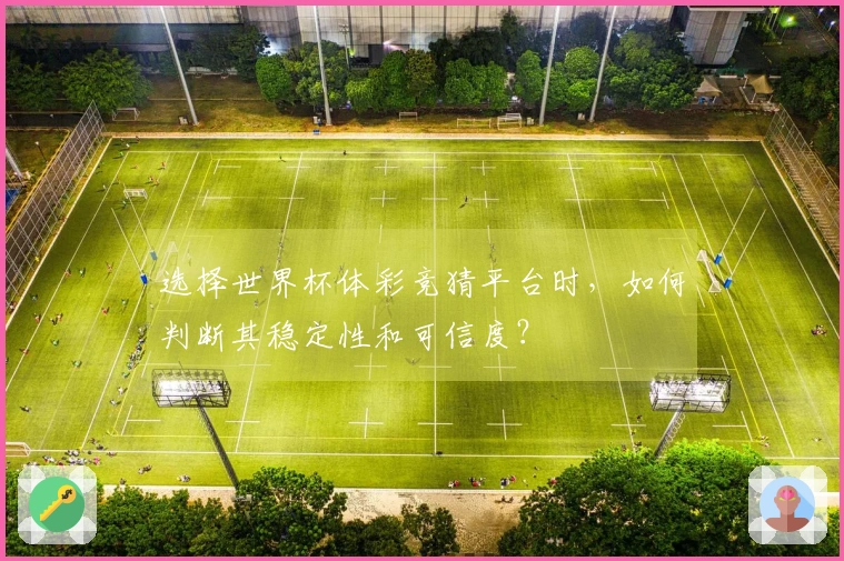 选择世界杯体彩竞猜平台时，如何判断其稳定性和可信度？