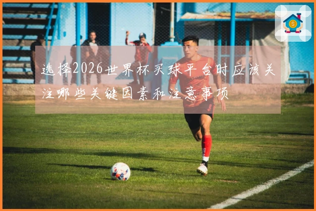 选择2026世界杯买球平台时应该关注哪些关键因素和注意事项